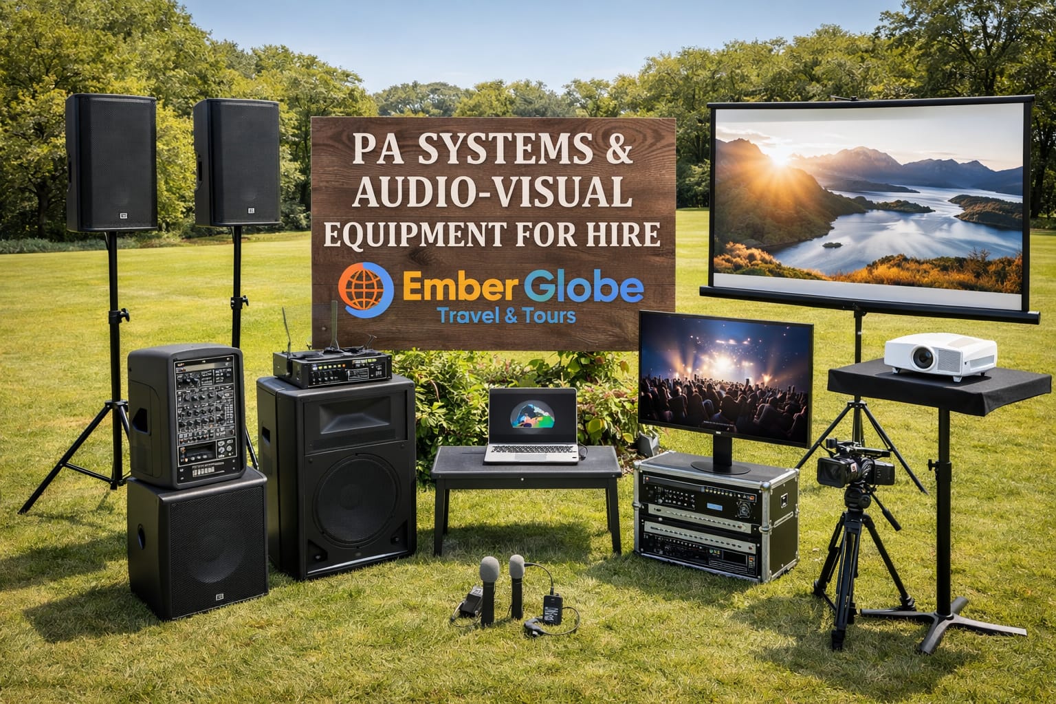 PA System & Audio-Visual Equipment